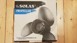 Solas Propeller Aluminium, kostenloser Versand