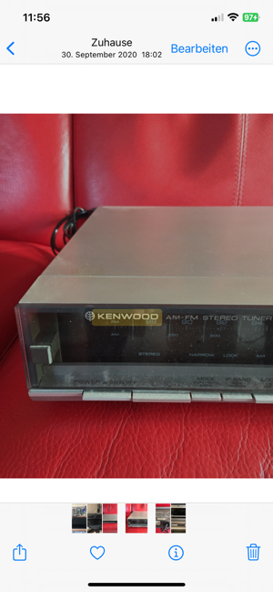Kenwood KT-900 HI -End Stereo Tuner Bild 2