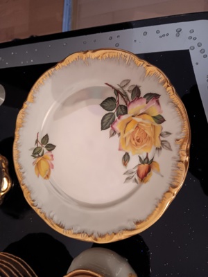 Kaffeeservice Porzellan 22 Karat Gold Bild 5