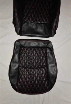 Smart fortwo 451 Leder Bezüge für Sitze