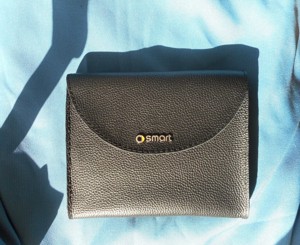 Leder Tasche für das Bordbuch, Smart Fortwo Roadster