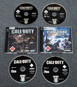 Call of Duty PC CD-Rom PC Game Spiel Sammlung viele Konvolut Bild 2