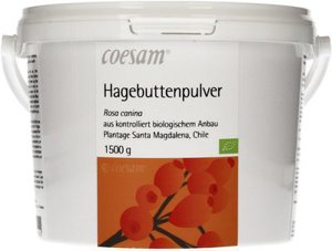 Bio-Hagebuttenpulver AP4 - 1500g "coesam" direct vom Hersteller - Neue Ernte