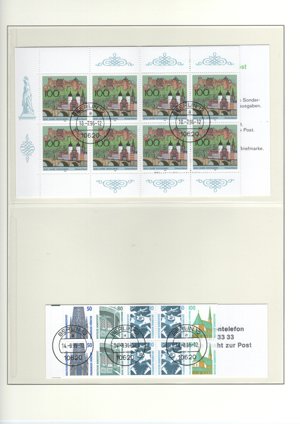 Bund Briefmarken Sammlung Jahrgang 1995   1999 komplett gestempelt Bild 5