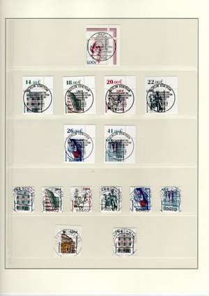 Bund Briefmarken Sammlung komplett gest. Jahrgang 2000   2003 Bild 8