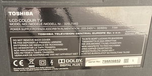 Toshiba Regza LCD Colour TV Modell 32SL738G Bild 4
