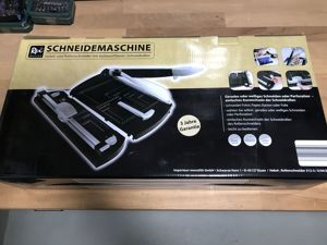 Hebel- und Rollenschneidmaschine (2 Schneiden)