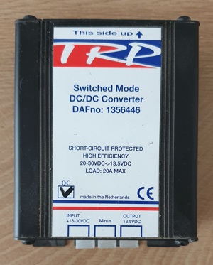 DC-DC Converter MC-Series, 24V - 12V 20A