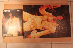 Puzzle Elvis Presley (sehr alt und selten ) abzugeben ! Bild 4