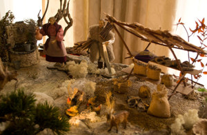 Einmalige, große Weihnachtskrippe   Unikat; Handarbeit Bild 5