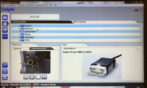 Werkstatt KFZ Auslesegerät Auto Diagnosegerät Diagnose Laptop OBD2 Tester Kabel Notebook Bild 5