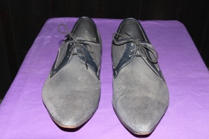 Wildlederschuhe 42