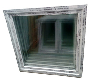 Kunststofffenster, Fenster auf Lager abholbar 120x120 cm DrehKipp Bild 1