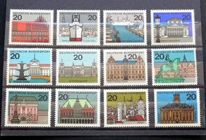 Briefmarken: BRD 1964   Einzelmarken , Sätze und FDC 