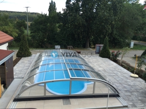 GFK Pool Milano 7x3,20m Überdachung Gegenstromanlage Wärmepumpe TOP Angebot Bild 7