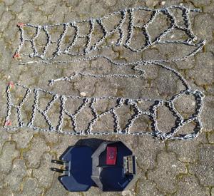 Spurkreuz-Schneeketten 13 ", Pemas Alpenstar, Edelstahl Bild 3