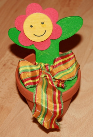 Lustige Spardose für Kinder - 18 cm - Blume - Spar - Dose Bild 2