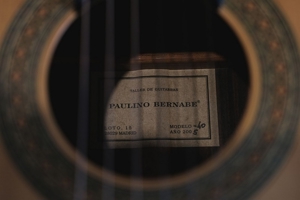 Paulino Bernabe M 40 - Topzustand - 2005 - mit Koffer - Traumgitarre Bild 4