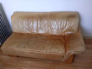 Ledersofa, Designe-Möbel