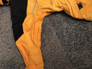 Coole Jacke orange-schwarz | 2 in 1 | Jeronimo | Gr 104 mit Kapuze und Reflektor Bild 4