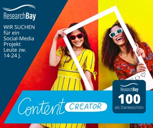 Bis zu 100 EUR für Content Creator!