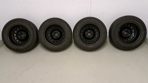 Räder mit Reifen für BMW E39 auf Stahlfelgen Bild 8