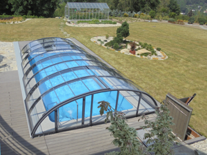 GFK Pool Verona 7,5x3,7 Wärmepumpe Gegenstronanlage Dach -5% Vivapool Bild 9