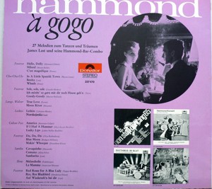Schallplatten:  5 x  Hammond- Strato Orgel Bild 2