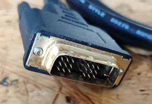 HDMI-Kabel - DVI-D 18 + 1 - Stecker - Fabrikat COPARTNER   