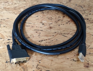 HDMI-Kabel - DVI-D 18 + 1 - Stecker - Fabrikat COPARTNER    Bild 3