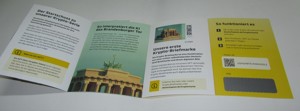  Bund MiNr. 3801 postfrisch -Historische Bauwerke selbstkleb,- Brandenburger Tor- Bild 3