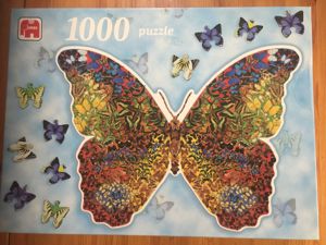 Puzzle "Schmetterling" 1000 Teile von Jumbo OVP Bild 1