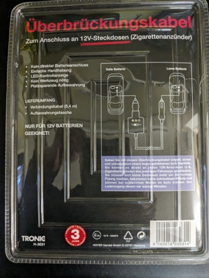 Div. neues PKW-Zubehör (Reifentaschen, Ü-Kabel, Leder-Pflegemittel) zu verkaufen Bild 5