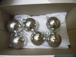 Vintage Weihnachtskugeln 60er Jahre 70er Jahre