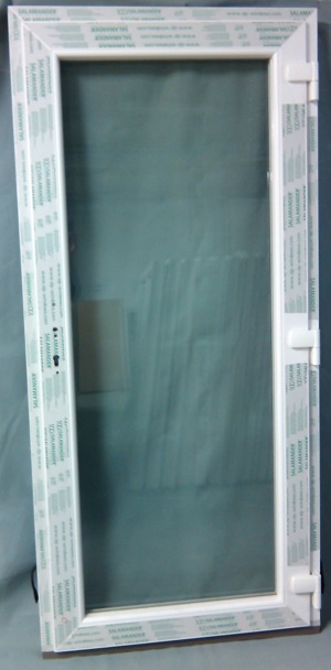 Kunststoff Mehrzwecktüre Tür 95x205 cm (weiß), MZT8, neu Bild 2