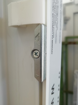Kunststoff Haustüre 120x205 cm (weiß), HT1 2 flügelig, neu Bild 8