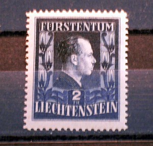 Briefmarken: Liechtenstein 1951 Fürst Franz Josef II. Bild 1