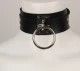 PU-Lederband Halsband mit Ring O nur 6,00.Inkl. Versand ""TOP-""