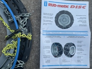 Premium Schneeketten Rud Disc-Matic mit Felgenschutz Bild 1