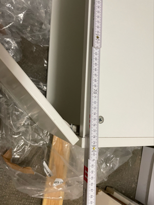 Wandregal Ikea mit Türdämpfer Soft Close Bild 8