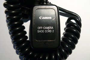 Canon off-camera shoe cord 2 (blitzschuh mit kabel 2) Bild 1