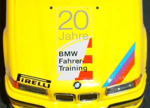  BMW M3 Coupé E36 PROMO Modell 20 Jahre Fahrer-Training direkt von BMW Minichamps OVP 1:43 Bild 3