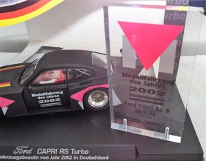  Ford Capri RS Turbo PROMO Modell Fahrzeug Des Jahres Scalextric SCX neu und unbenutzt OVP 1:32 Bild 2