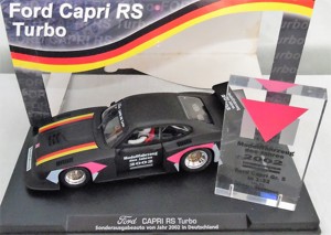  Ford Capri RS Turbo PROMO Modell Fahrzeug Des Jahres Scalextric SCX neu und unbenutzt OVP 1:32 Bild 1