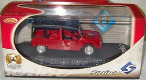  Citroen Mehari Feuerwehr 1979 Volldach Modell OVP 1:43