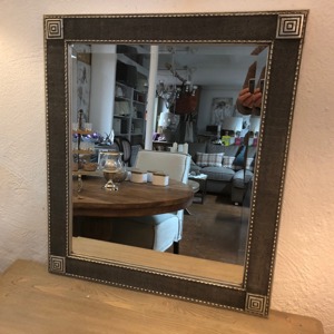 Wandspiegel silber div. Designs 64x74 cm dekorativer Spiegel Garderobe oder über einem Sideboard Bild 5