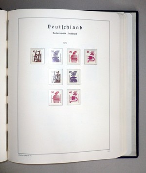 Briefmarken: Sammlung BRD 1967 - 1980, postfrisch Bild 4
