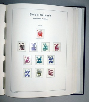 Briefmarken: Sammlung BRD 1967 - 1980, postfrisch Bild 5