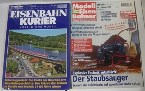Modelleisenbahn Magazine Modelleisenbahner 02 1999 Eisenbahnkurier 07 2013 Bild 2