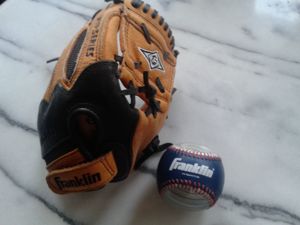 Baseball Handschuh mit Ball 9 1 2 Inch Franklin neu Bild 4